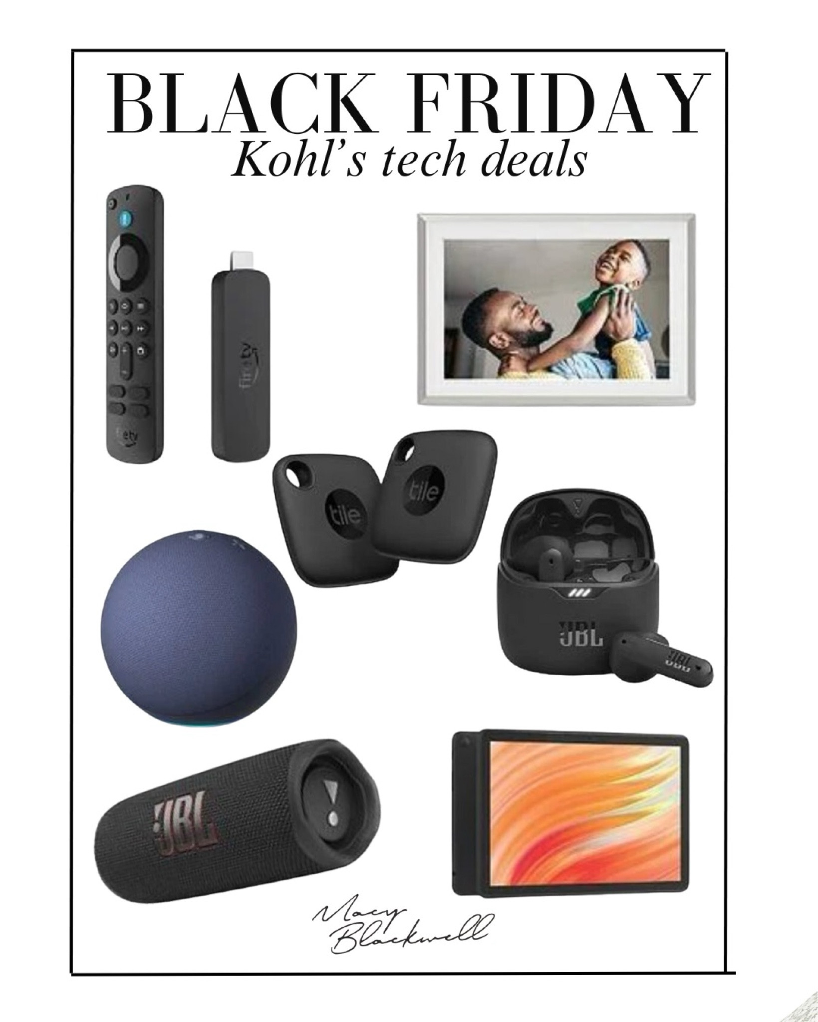 Kohls gift guide
Kohls Black Friday
technology gift guide
Tech gift ideas 
Electronics gift ideas 
Christmas gift ideas for her
Christmas gift ideas for him 

#LTKGiftGuide #LTKCyberWeek #LTKHoliday