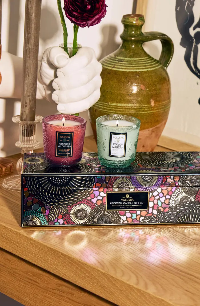 Voluspa Pedestal Candle Gift Set | Nordstrom | Nordstrom