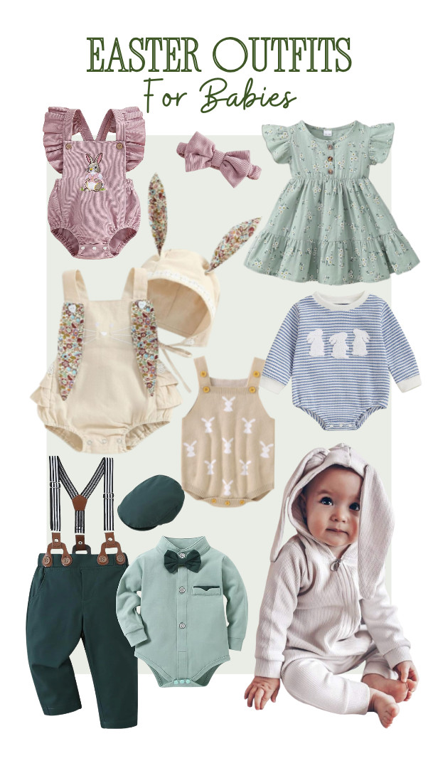 Check out these cute Easter outfits for babies! Just perfect for the holiday. 

 #LTKSpringSale #LTKSeasonal #LTKBaby