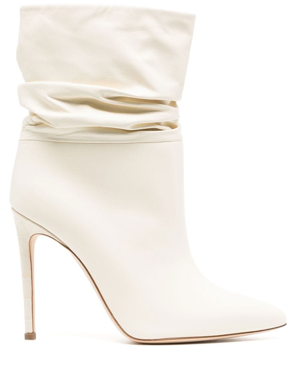 Paris Texas 100mm pointed-toe Slouched Boots - Farfetch | Farfetch Global
