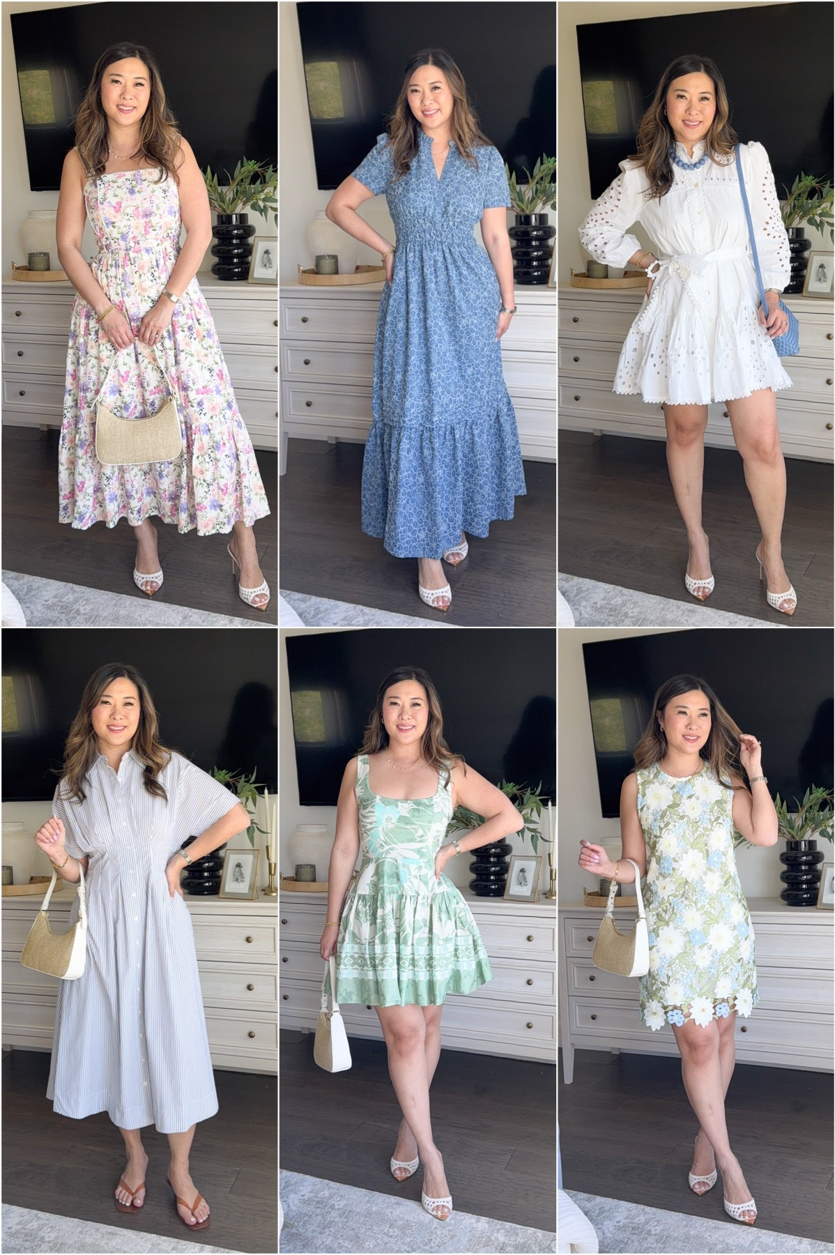 Macys spring dresses // summer outfit // floral dress // special occasion dress 

Size 6/small in dresses 
Size up half for shoes

#LTKootd #LTKSeasonal