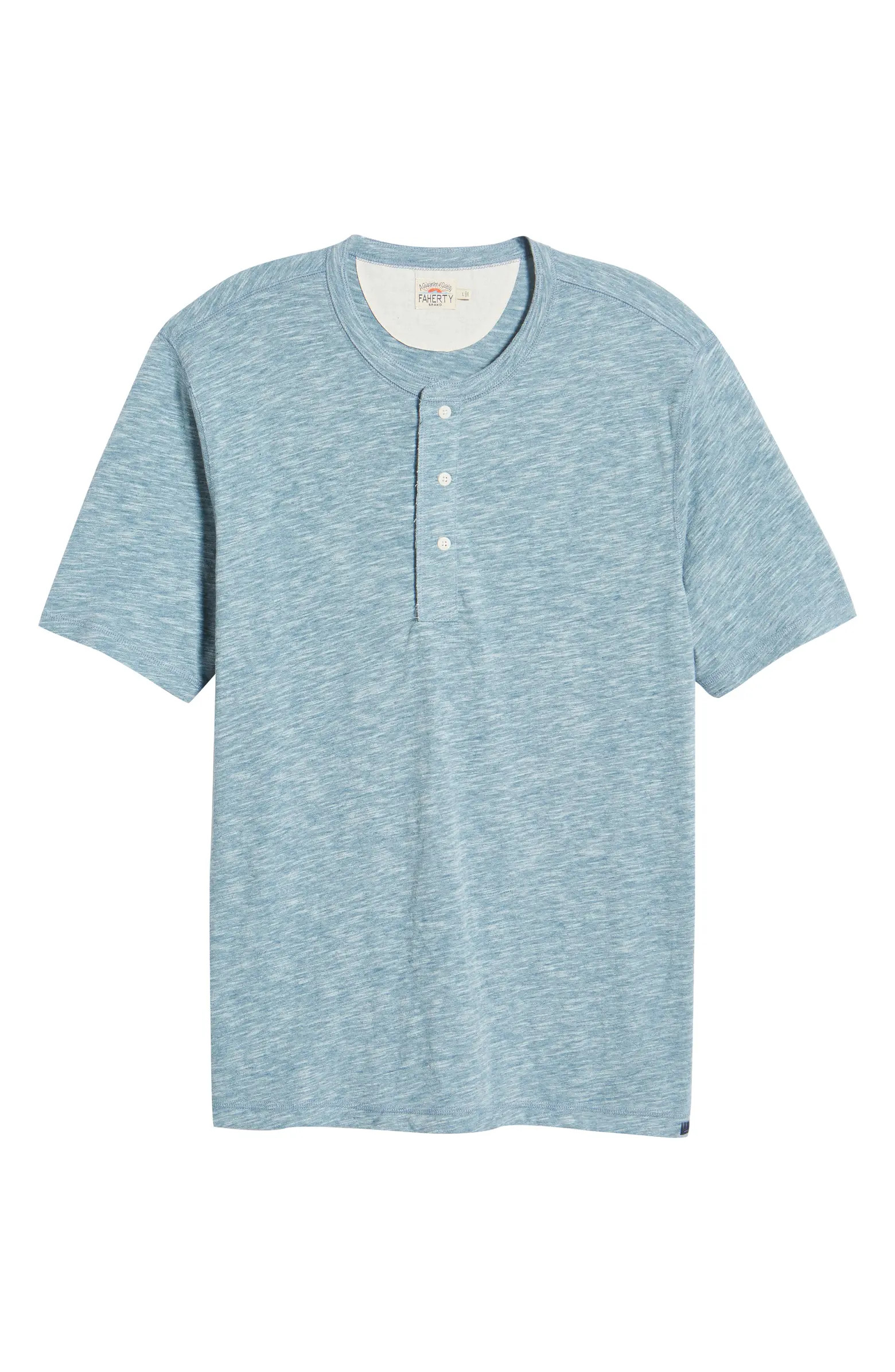 Short Sleeve Heathered Henley | Nordstrom