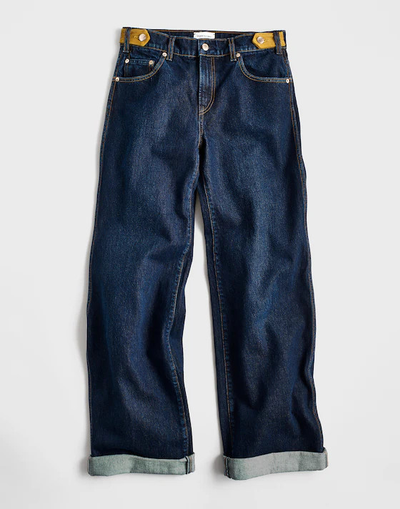 Madewell x Benjamin Talley Smith The Coolidge Low-Rise Wide-Leg Jean | Madewell