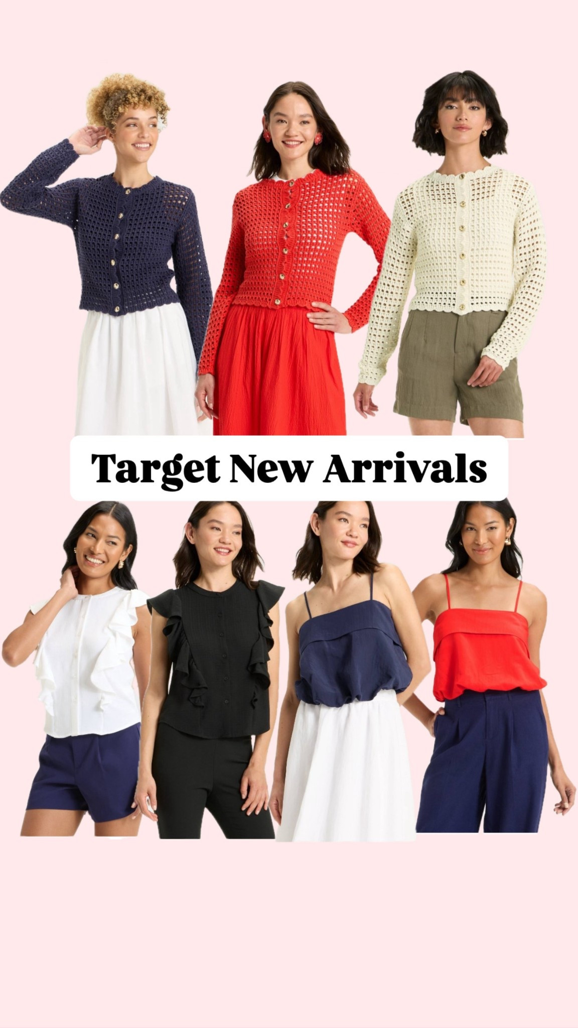 Target new arrivals
Tops

#LTKSeasonal #LTKFindsUnder50