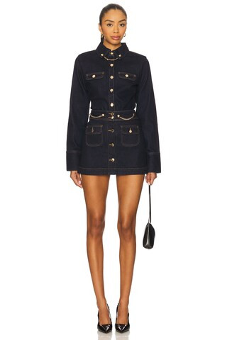 retrofete Kornelia Skirt in Indigo Rinse from Revolve.com | Revolve Clothing (Global)