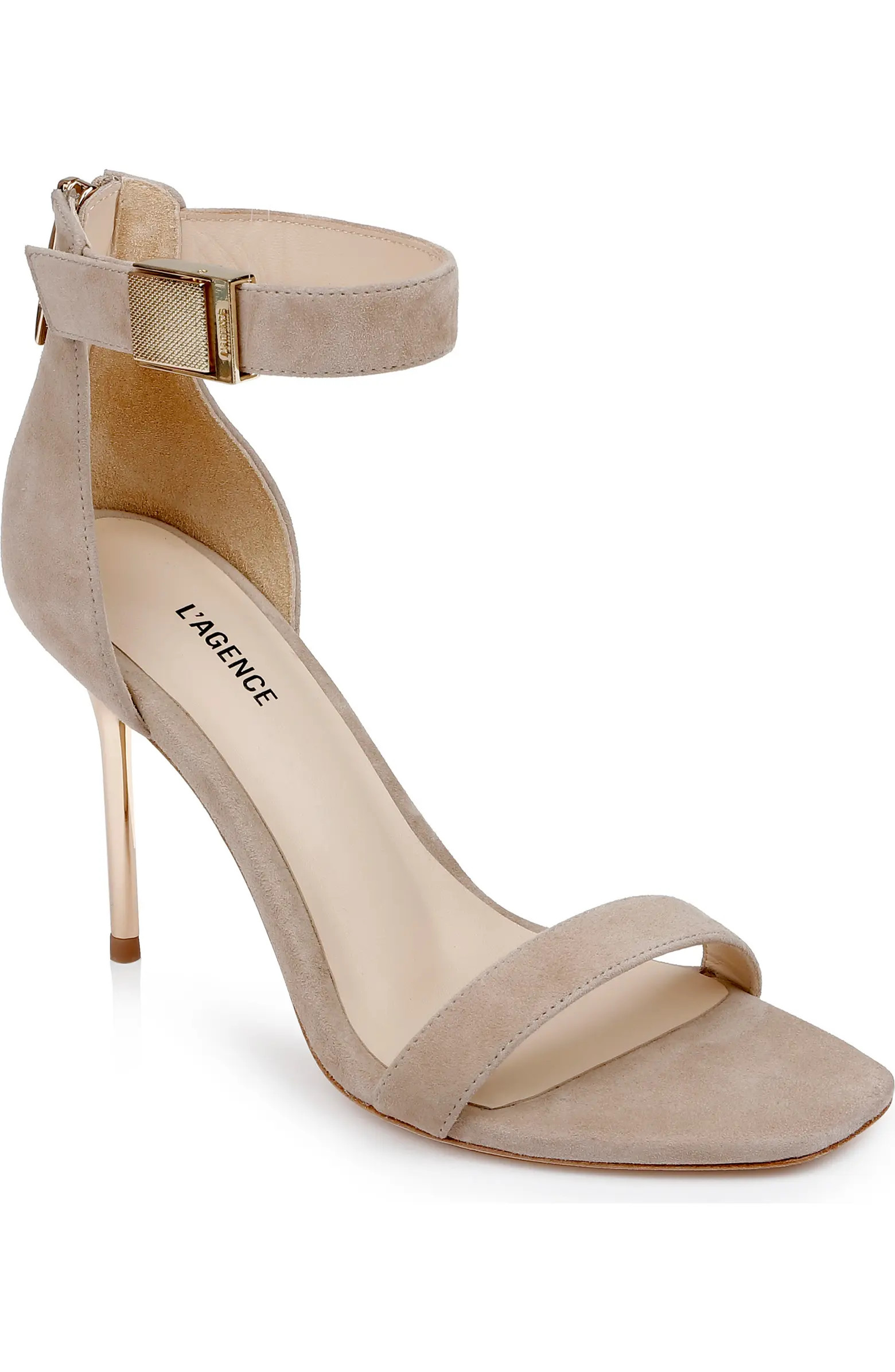 L'AGENCE Thea Ankle Strap Sandal (Women) | Nordstrom | Nordstrom