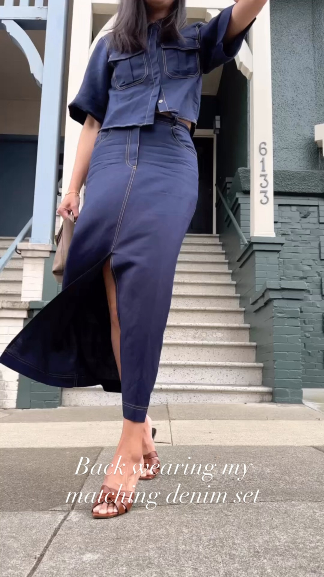 Matching set is from last year, but I found a similar one and linked it here.

#matchingset
#summerset
#denimskirt
#denimshirt
#classicstyle

#LTKootd #LTKgrwm #LTKSeasonal