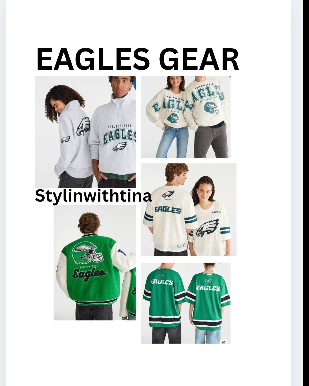 Football season is upon us!#eagles#footbal#falll#stylinwithtina #ootd

#LTKFamily #LTKFindsUnder50 #LTKSaleAlert