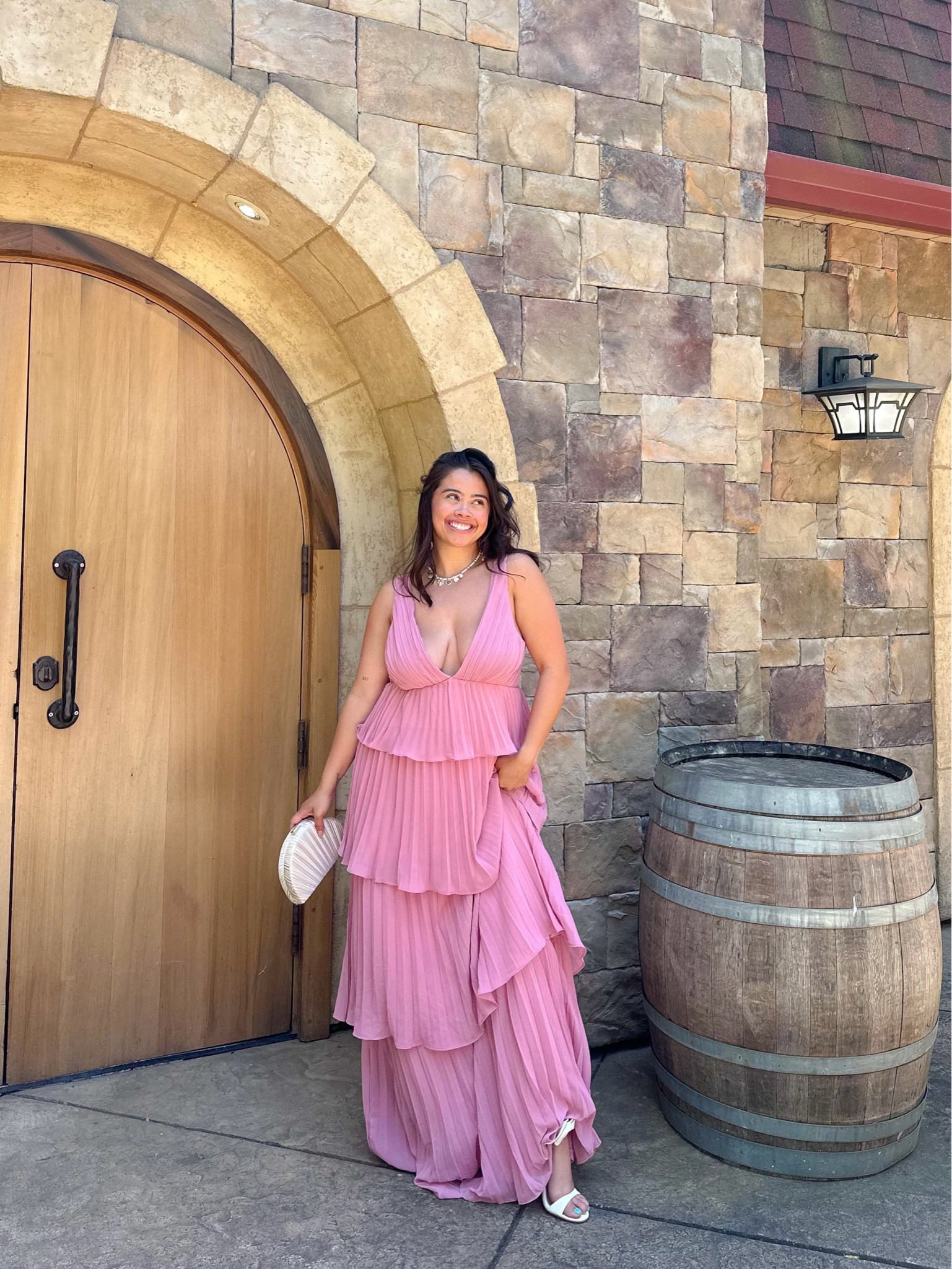 Lulus Maxi Dress 🧚‍♀️🎀🐚

#LTKMidsize #LTKBeauty #LTKWedding
