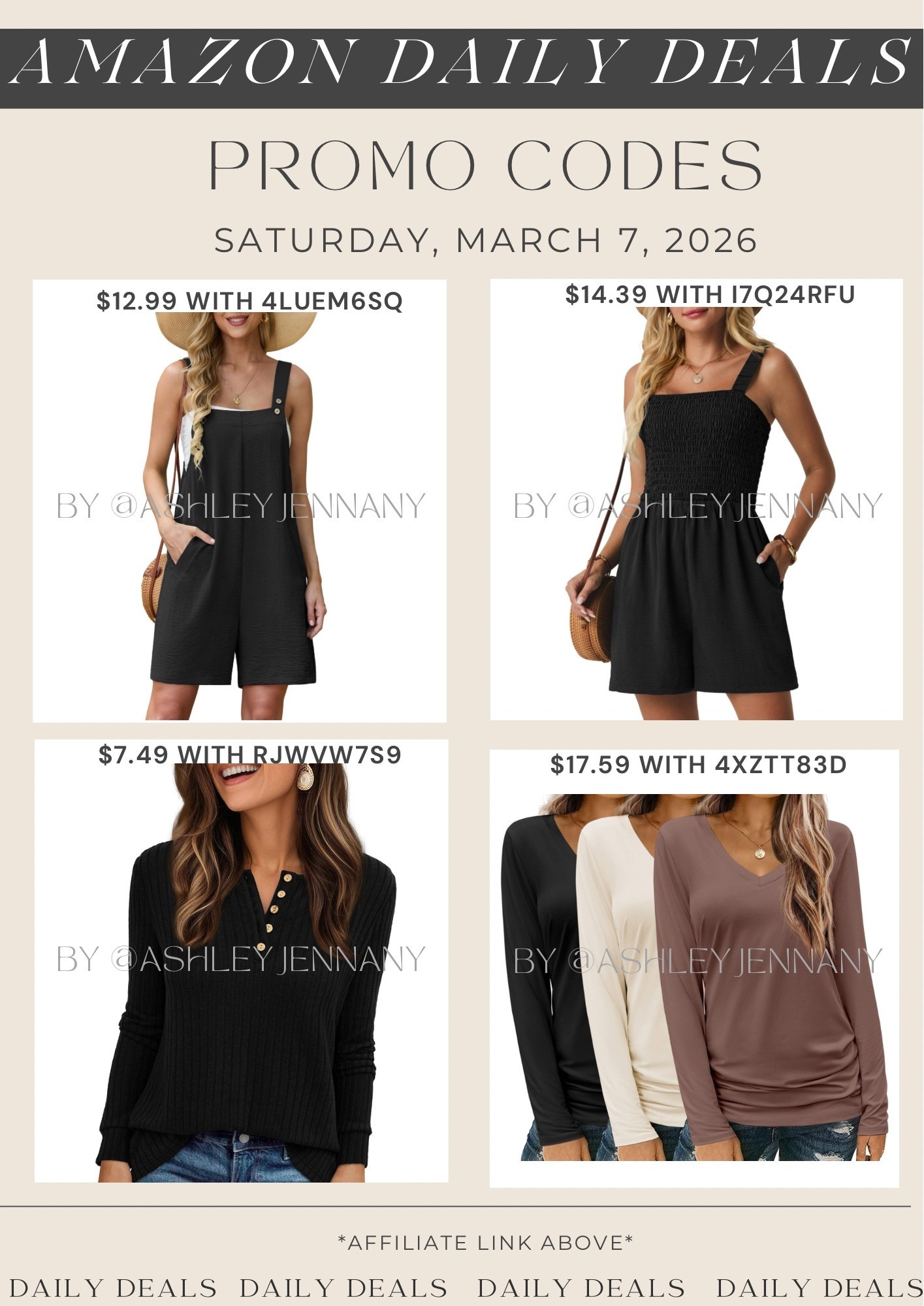 Amazon fashion deals on rompers and long sleeve shirts

#LTKSeasonal #LTKMidsize #LTKSaleAlert