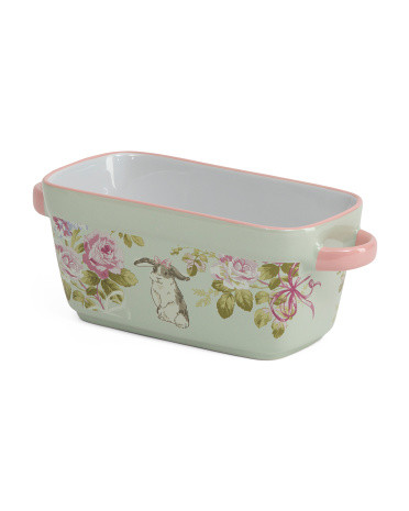LAURA ASHLEY
bunny rose loaf pan
$12.99 Compare At $20 
help | TJ Maxx