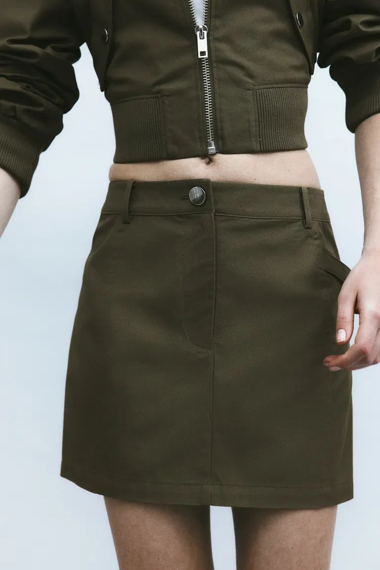 Cargo mini skirt | H&M (UK, MY, IN, SG, PH, TW, HK)