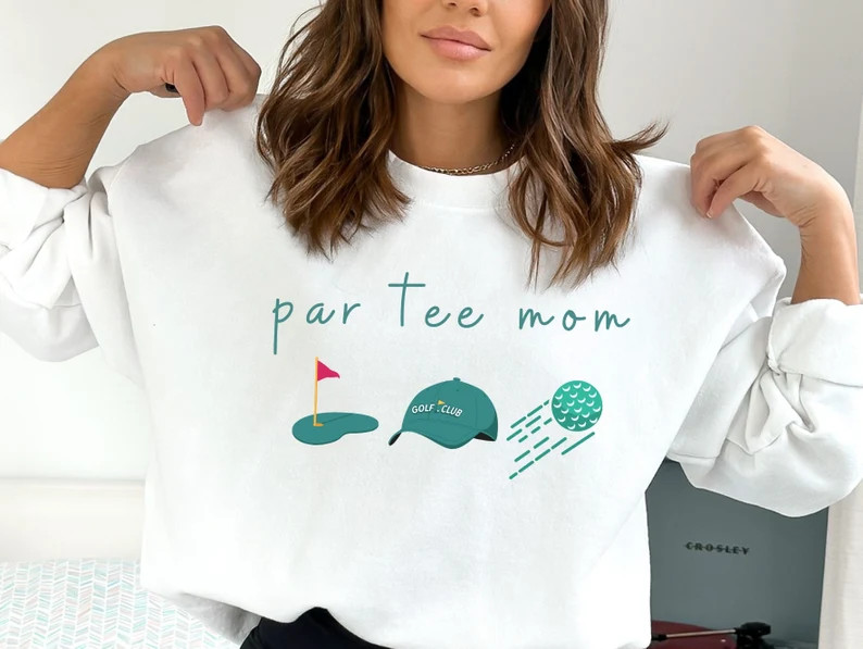 Golf Mom Sweatshirt Golf Mom Sweatshirt Par Tee Mom - Etsy | Etsy (US)