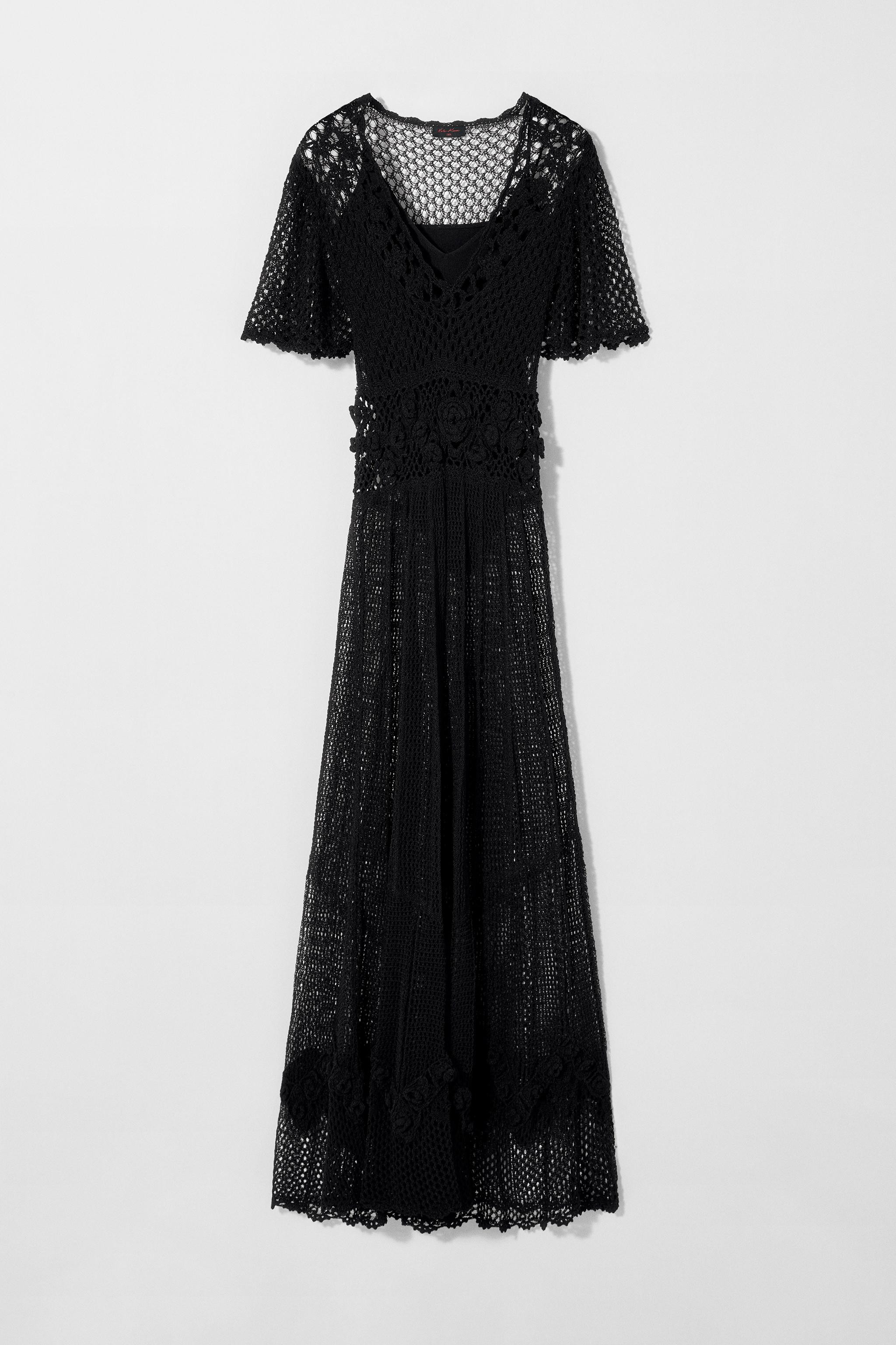 CROCHET KNIT DRESS KATE MOSS X ZARA | Zara UK