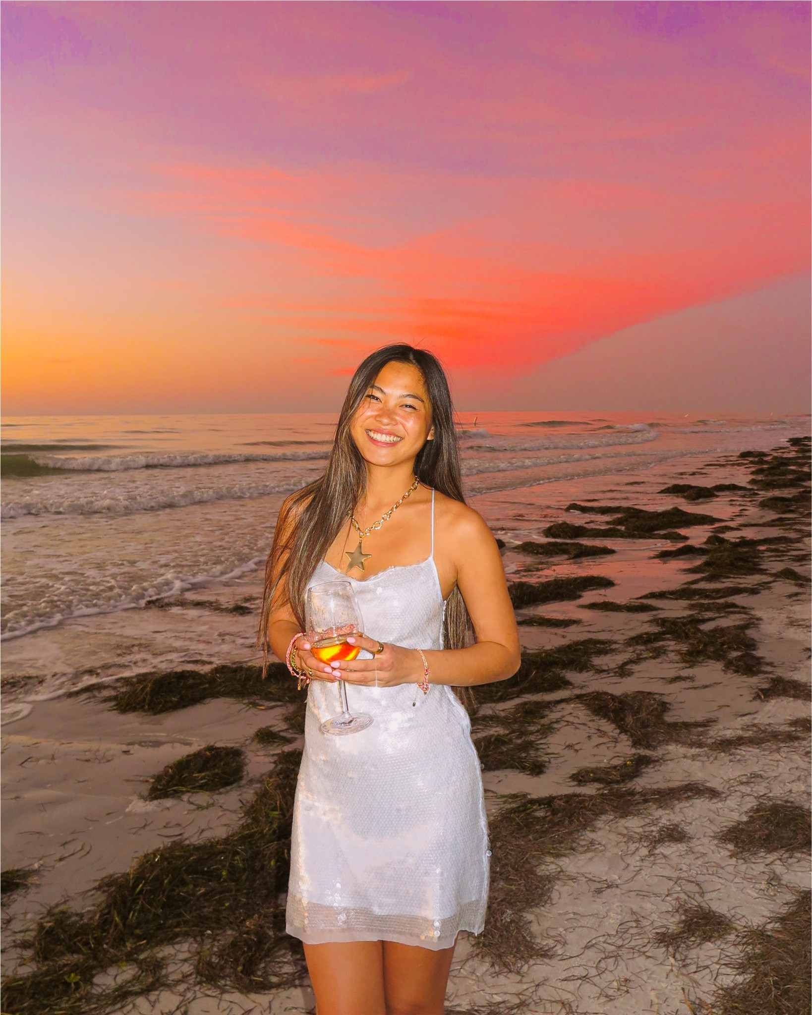 NYE beach outfit ✨🌊
sequin dress from Target (under $40) styled for a warm-weather new year’s eve look. perfect for a tropical getaway, seaside dinner, or vacation outfit.

everything linked on LTK 🤍
#LTKUnder100 #TargetFashion #NYEStyle #BeachOutfitIdeas #SequinOutfit

#LTKootd #LTKTravel #LTKU