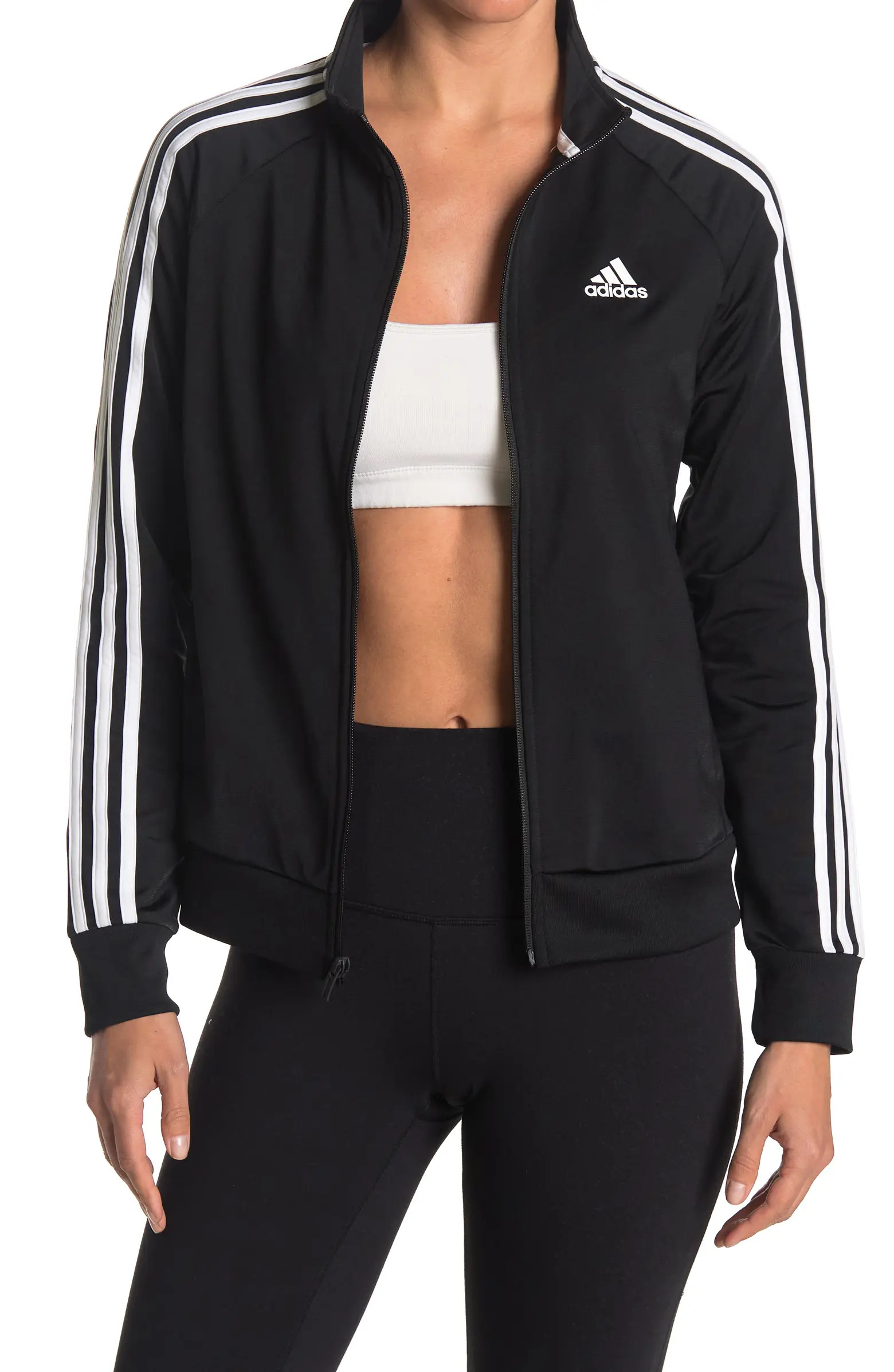 3-Stripe Track Top Tricot Jacket | Nordstrom Rack