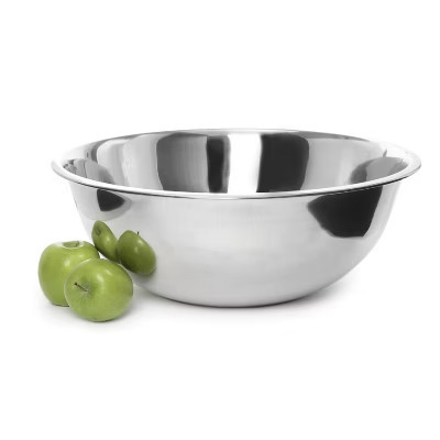 YBM Home Stainless Steel Mixing Bowl 7.5 inches Diameter - Silver, 1.5 Quart | Target