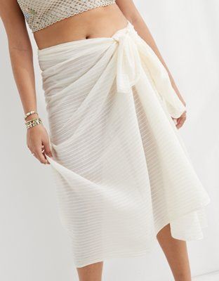 Aerie Textured Sarong | American Eagle Outfitters (US & CA)