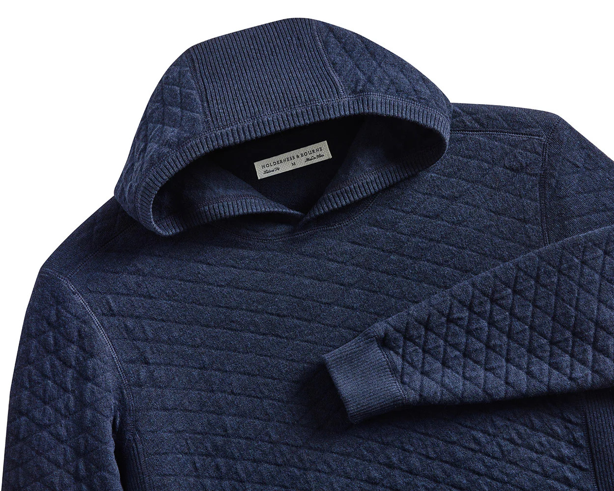 The Wallace Sweater: Heathered Navy | Holderness & Bourne