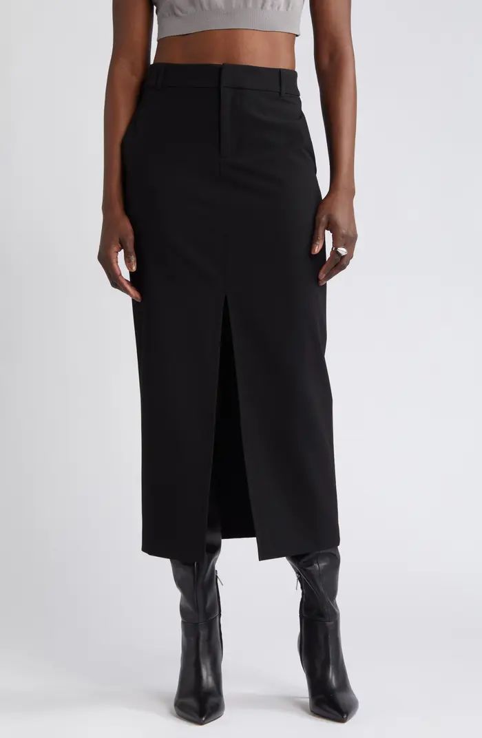 Suited Midi Column Skirt | Nordstrom