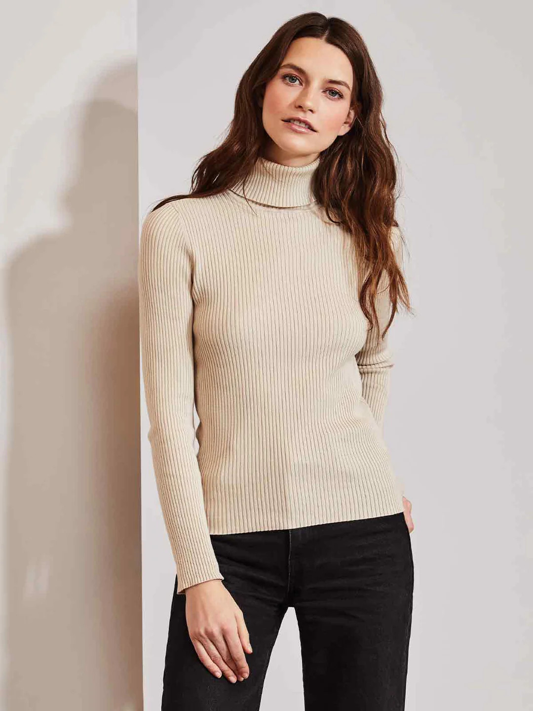 The Chloe: Ribbed Knit Turtleneck | 525 America