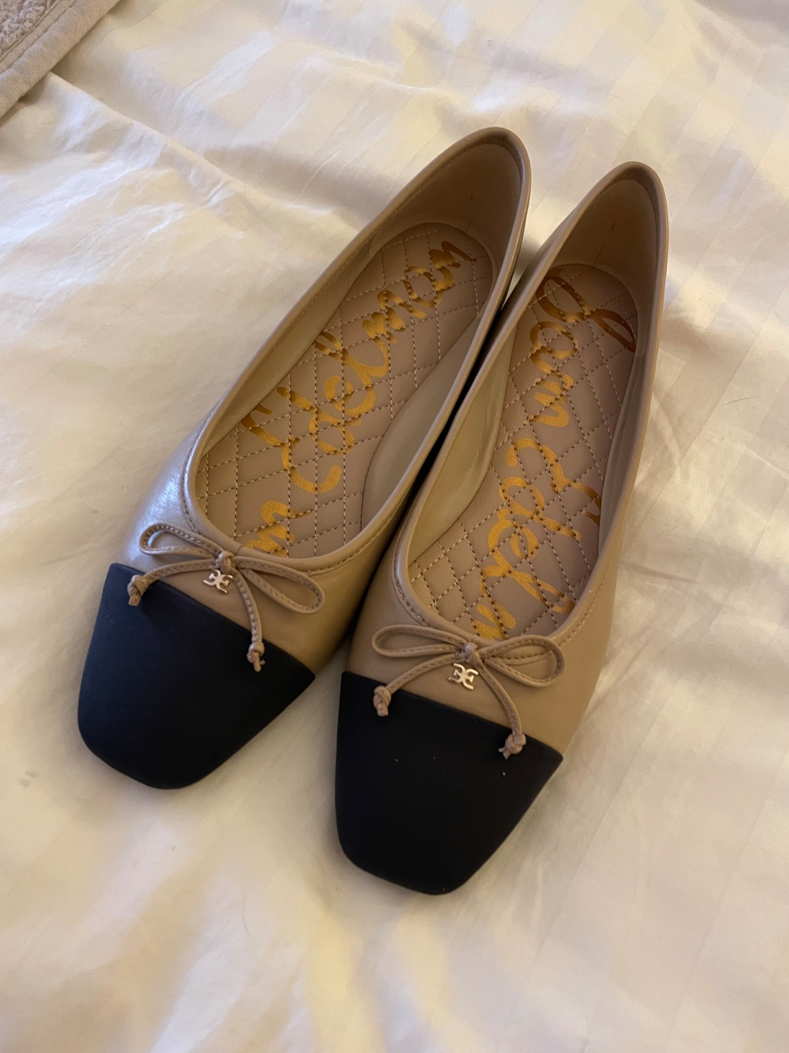 Loving these cap toe ballet flats, on sale for under $80! 
Size down 1/2 size 
Amazon finds 

#LTKSaleAlert #LTKFindsUnder100 #LTKShoeCrush