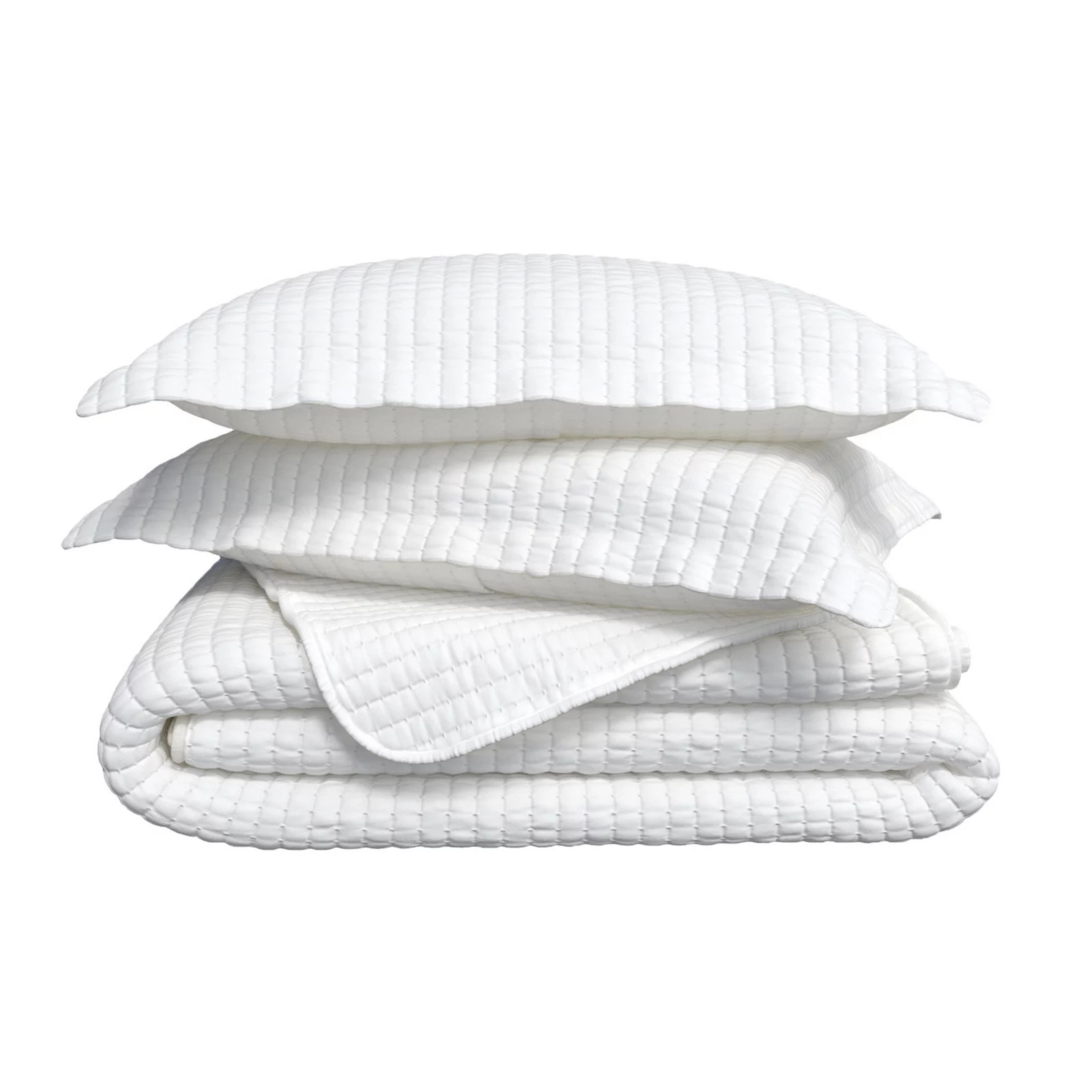 Madelinen® Alicia Channel Stitch Quilt and Sham Set | Kohl's