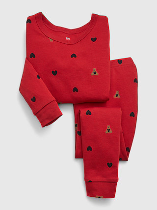 babyGap Organic Cotton Holiday PJ Set | Gap (US)