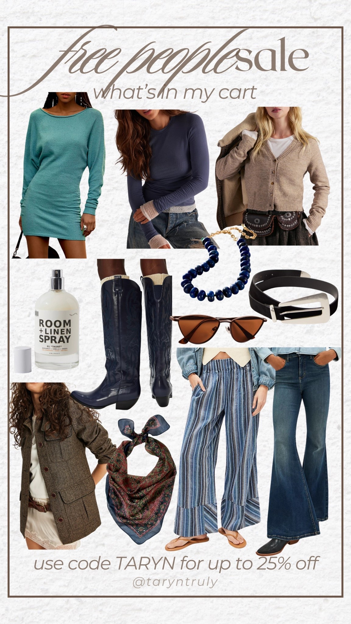 The @freepeople site-wide sale starts 11/13 at 9AM EST! Use code TARYN for early access + up to 25% off. Shop early — favorites always go quick!

#LTKSaleAlert #LTKSeasonal #LTKStyleTip