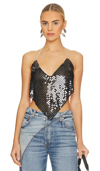 x REVOLVE Chain Top in Black | Revolve Clothing (Global)