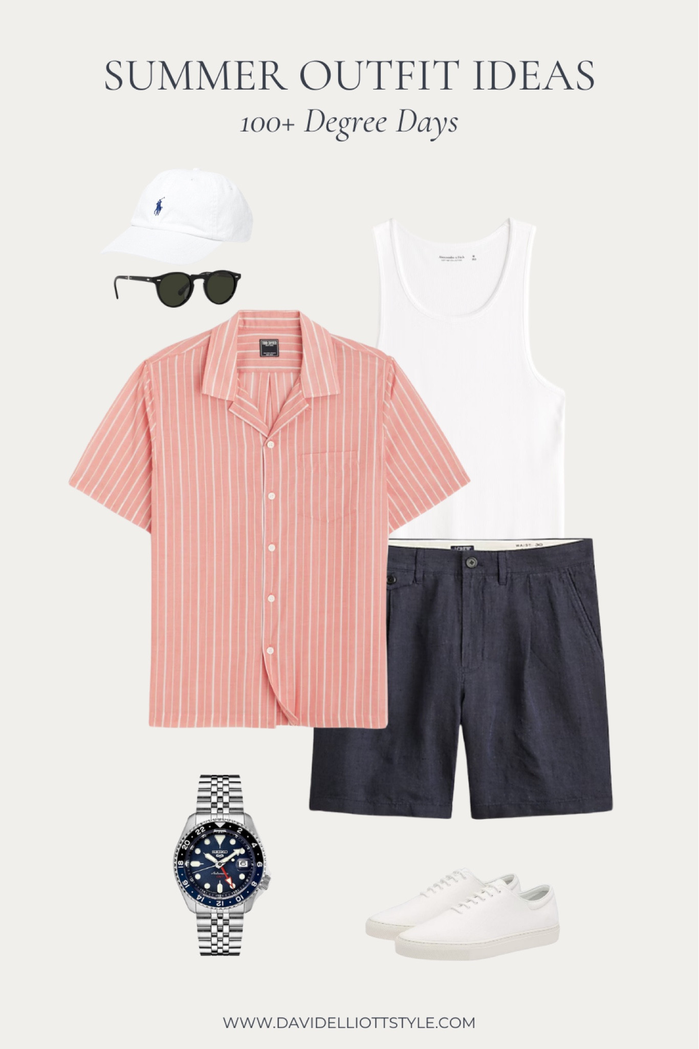 Summer outfit for the hottest days.

#LTKMens