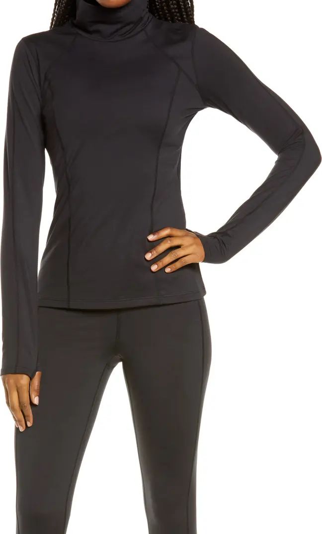 Zella Cozy Tech Turtleneck Training Top | Nordstrom | Nordstrom