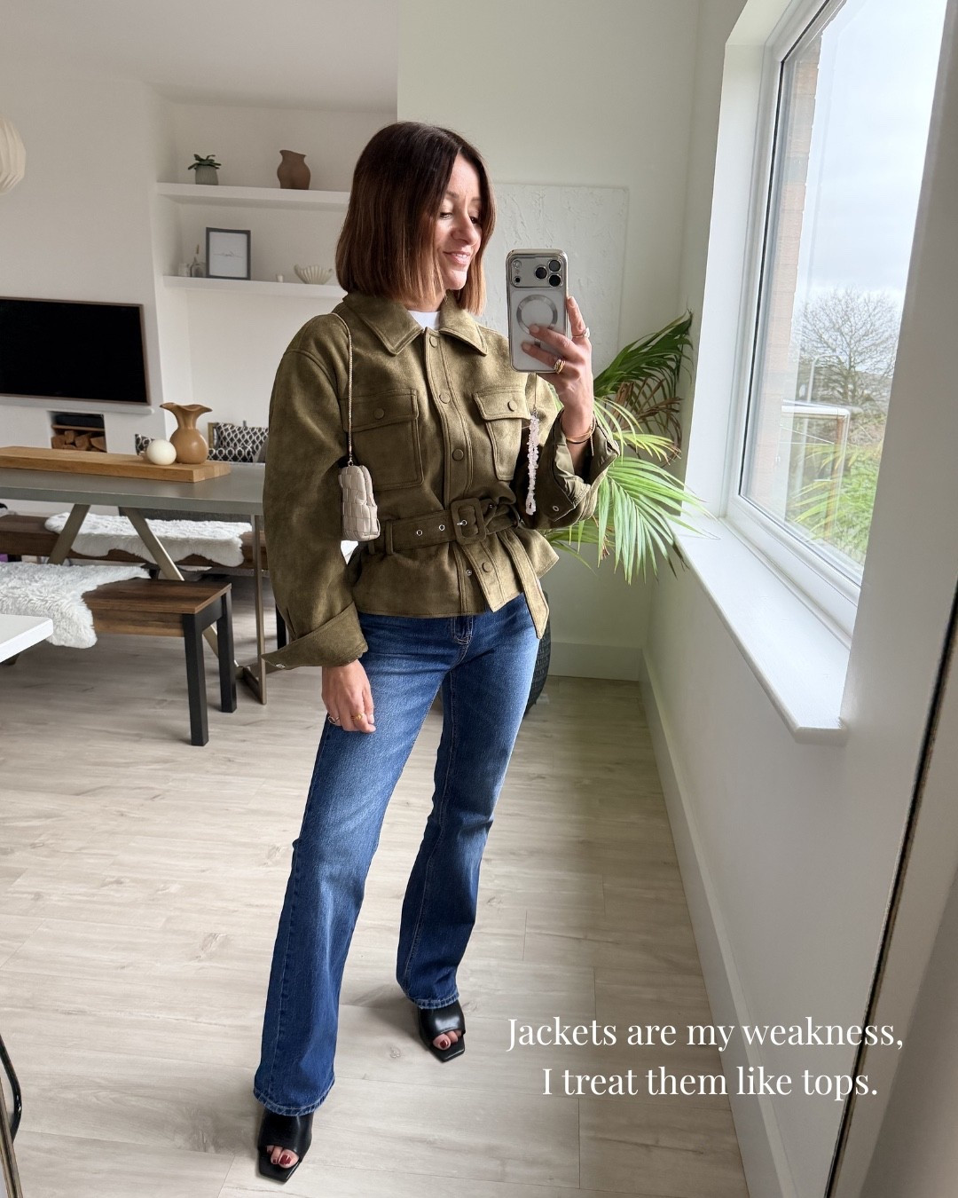 I wear an 8 in this jacket. I’ve linked everything, 

#LTKuk #LTKpetite #LTKspring