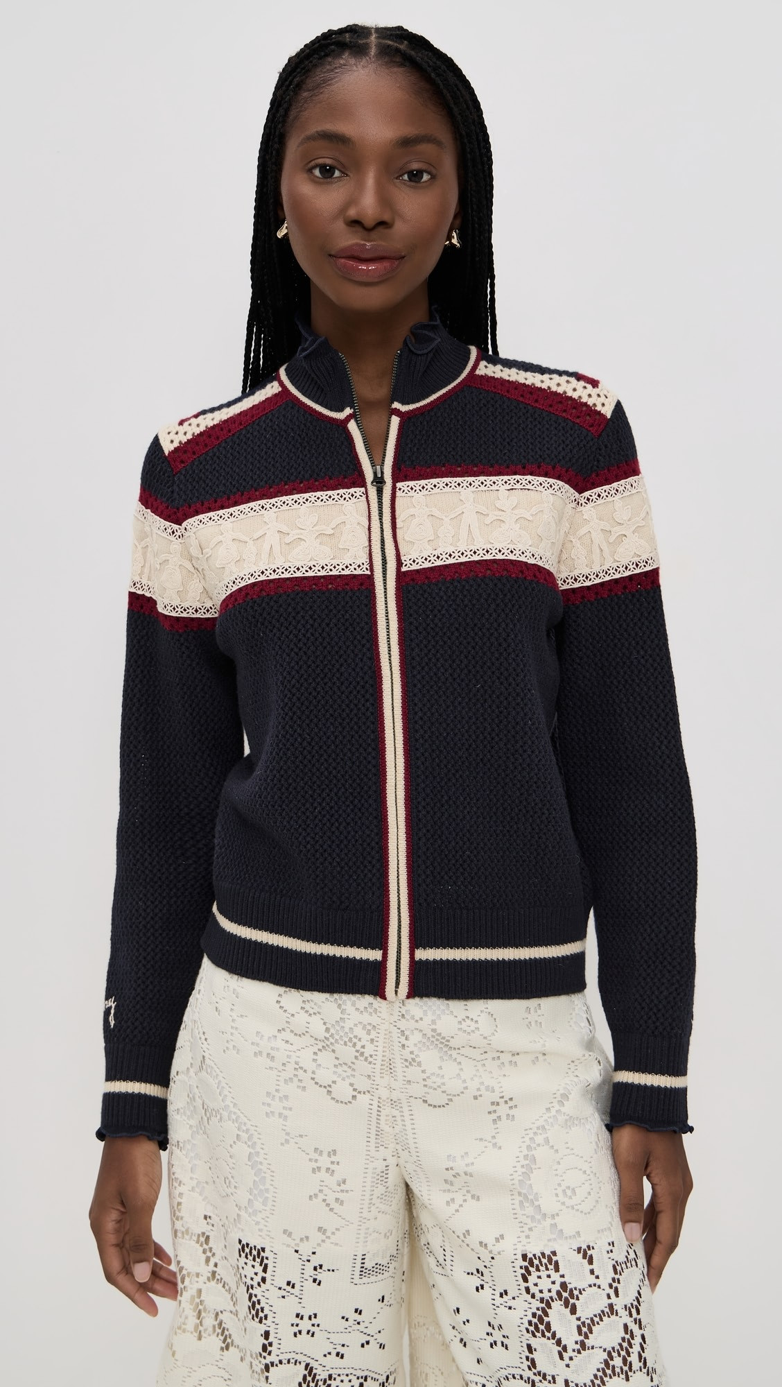 Hester Solid Zip Cardigan | Shopbop