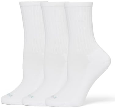 HUE Women's Air Cushion Crew Socks (3-Pack) | Amazon (US)