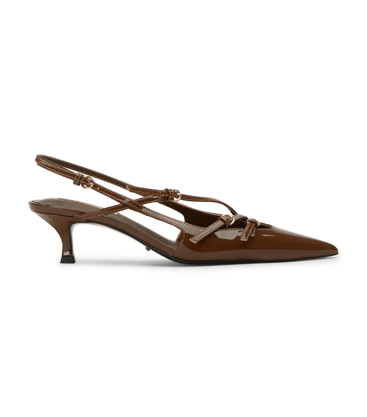 Koko Mocha Patent Heels | Tony Bianco US