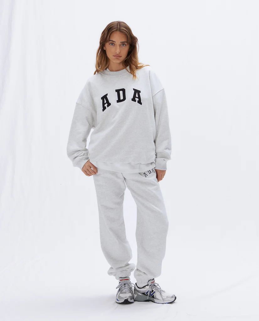 ADA Sweatpants - Light Grey Melange | Adanola UK