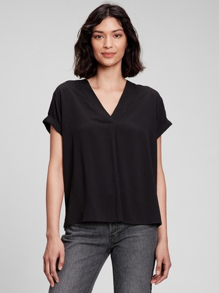 V-Neck Top | Gap Factory