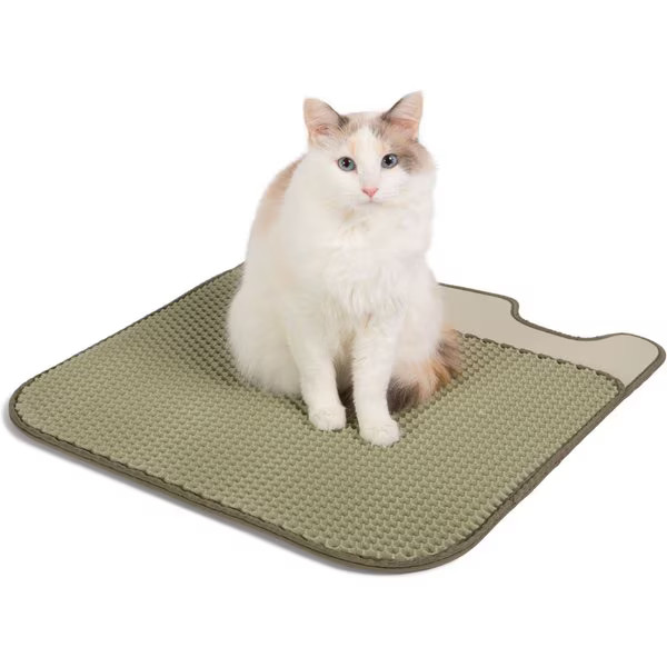 Casa Leo Leo's Loo Cat Litter Box Mat | Chewy.com