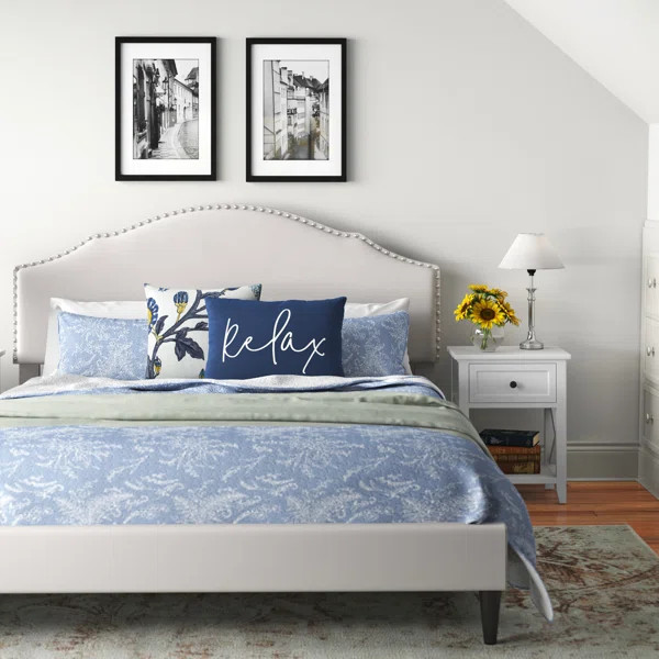 Abbigail Upholstered Bed | Wayfair North America