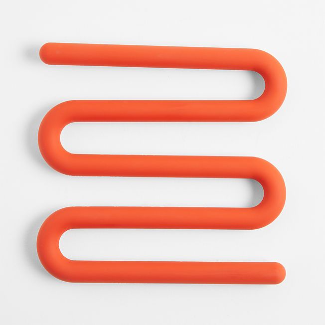 Blue Silicone Trivet by Molly Baz + Reviews | Crate & Barrel | Crate & Barrel