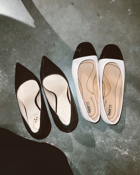 Wedding guest outfit : shoe edition!!!! 

I always bring a pair of flats to switch from heels to! These Vince camuto black heels have lasted me many weddings. The ballet flats are still cute but you can shake your ass on the dance floor better. 

Both run true to size 

#LTKsalealert #LTKshoecrush #LTKwedding