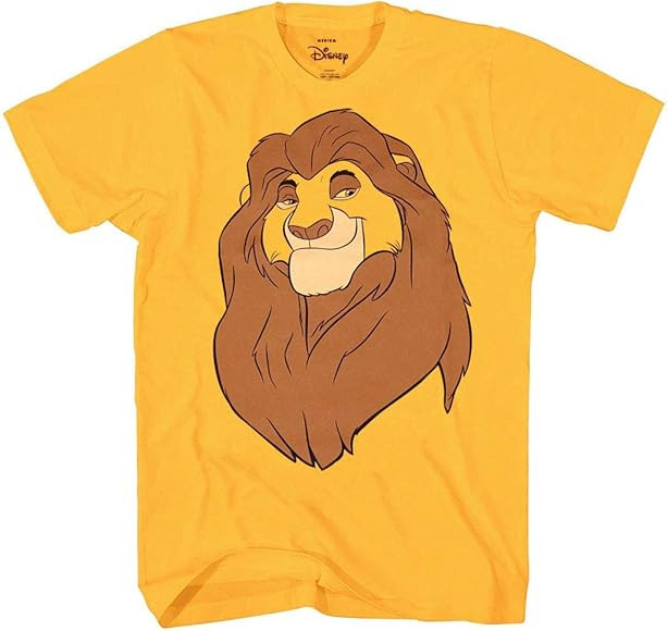 Disney Lion King Character Face Costume T-Shirt | Amazon (US)