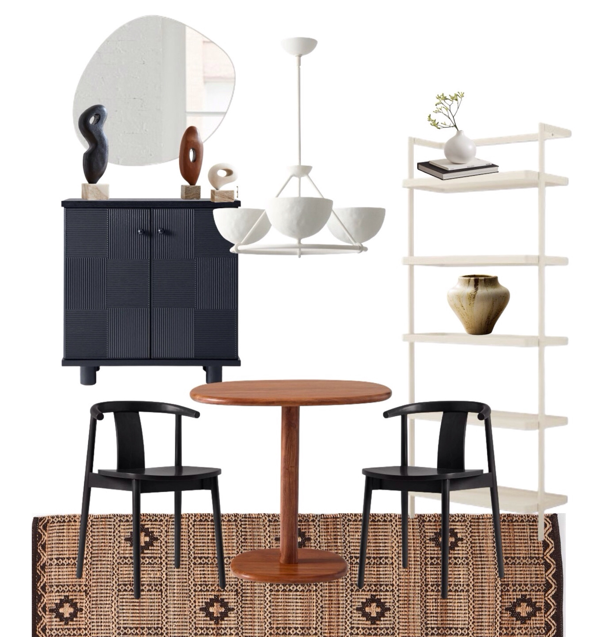 Black and White Bistro | West Elm

#LTKhome #LTKsalealert #LTKSeasonal