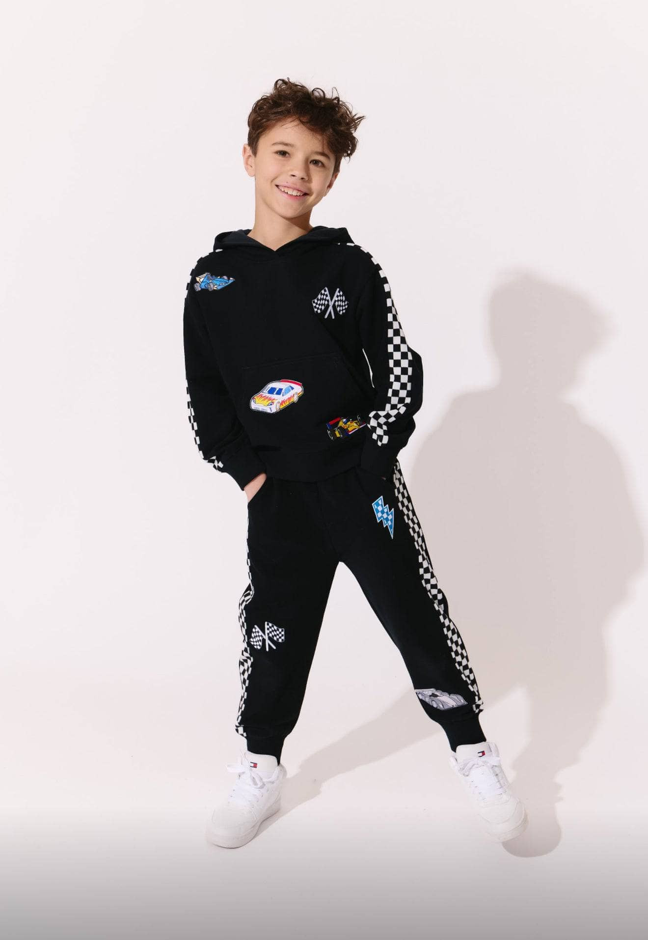 Checker Car Patch Set    Just In | Lola + The Boys