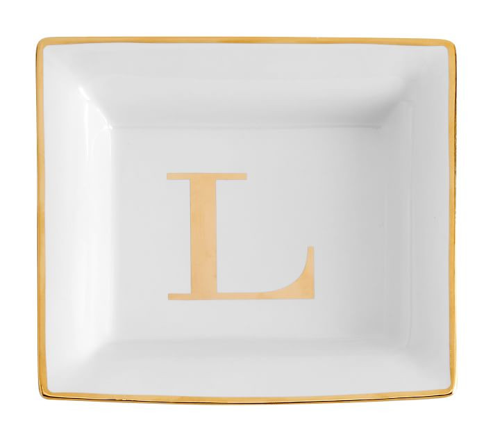 Alphabet Jewelry Catchall, A | Pottery Barn (US)