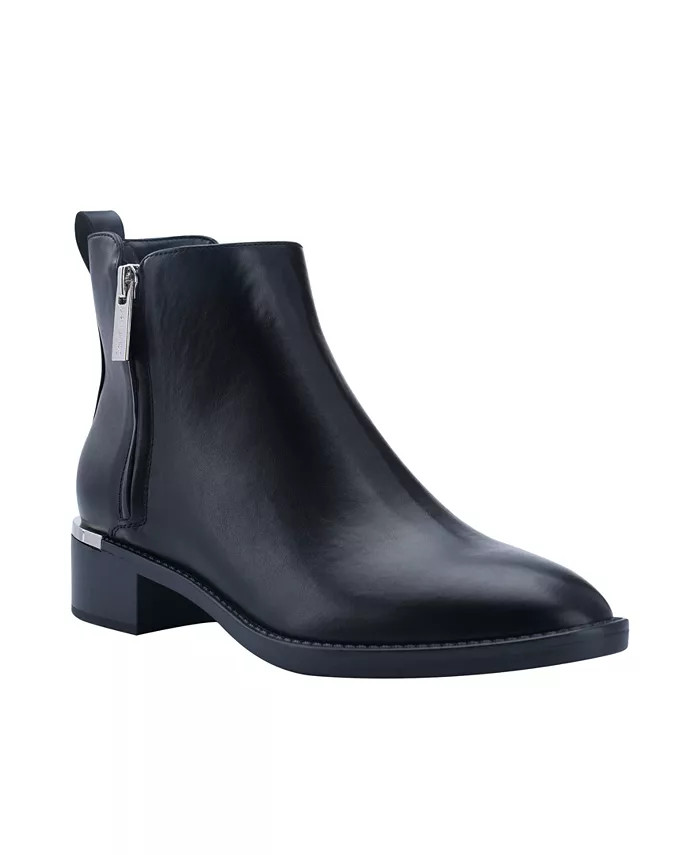 Calvin Klein Women's Deniece Block Heel Ankle Booties & Reviews - Booties - Shoes - Macy's | Macys (US)