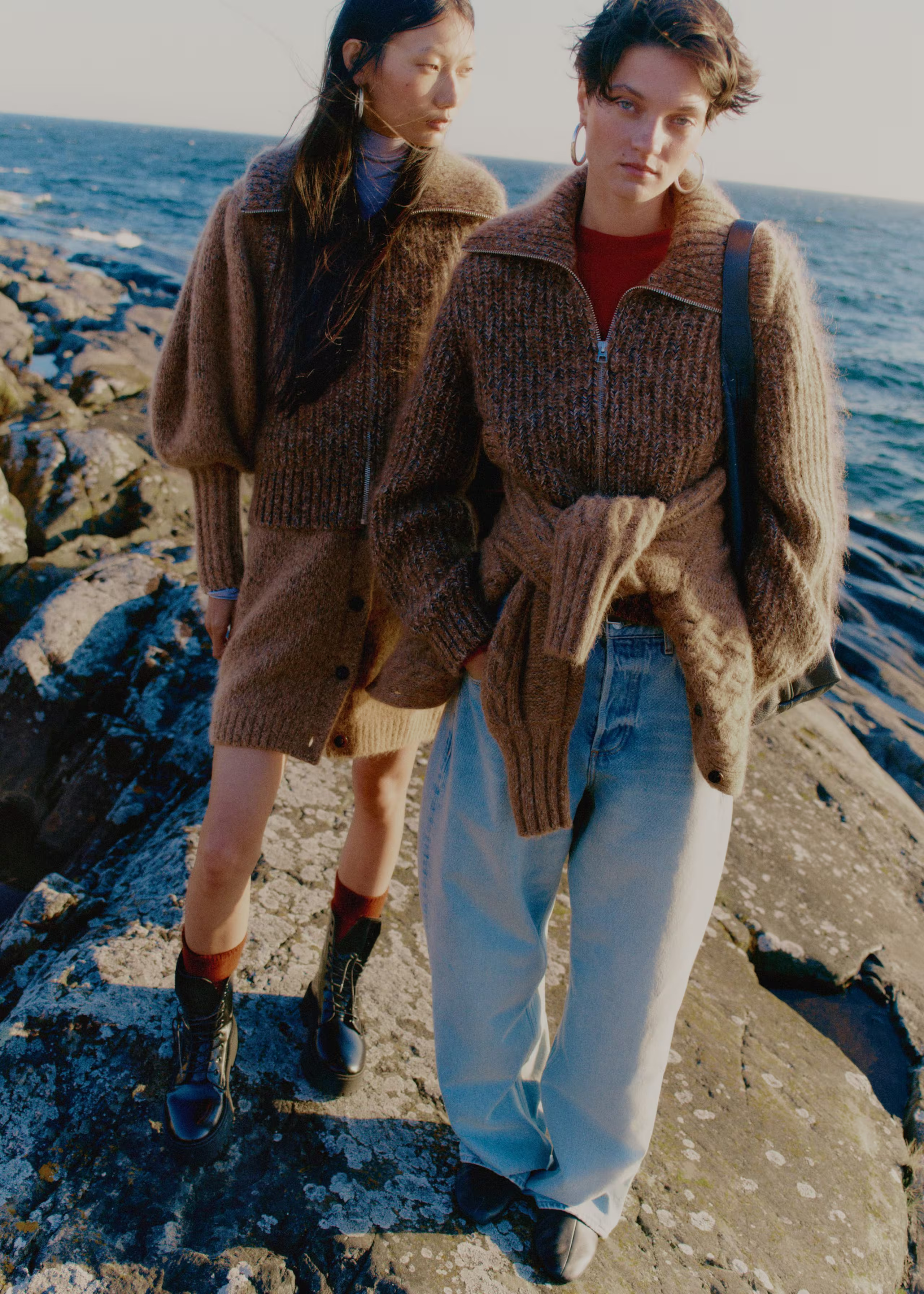 Knitted Zip-Up Cardigan | & Other Stories EU