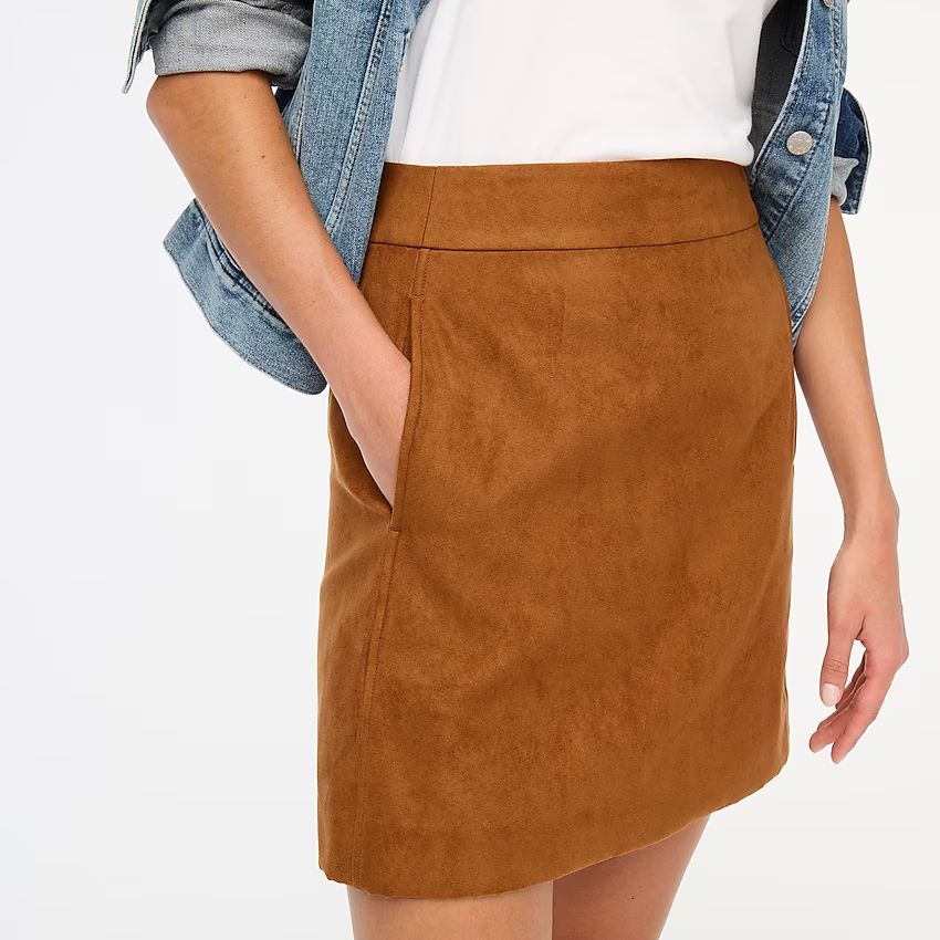 Suede mini skirt | J.Crew Factory