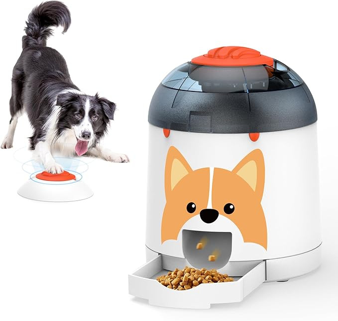 Potaroma Dog Puzzle Feeder Toy, Interactive IQ Training, Electronic Treat Dispenser, Automatic Re... | Amazon (US)